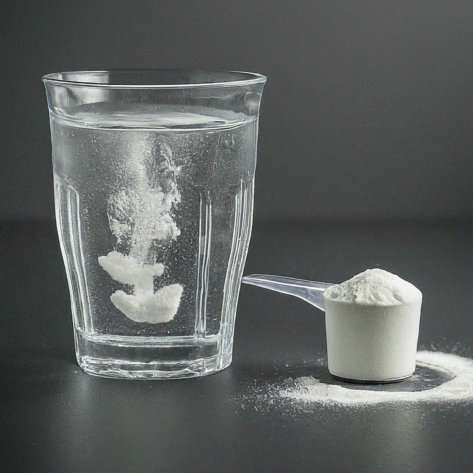 creatine in water